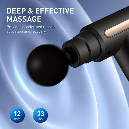 Portable Mini Muscle Massage Gun Compact and Silent Muscle Relaxation Vibration Massage Fitness Device