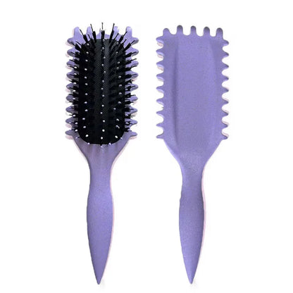 Women's Hair Comb Hollow Shaped Curly Hair Comb Multi Functional Scalp Massage And Anti-static Fluffy Hair Brush Hairstyle Tools