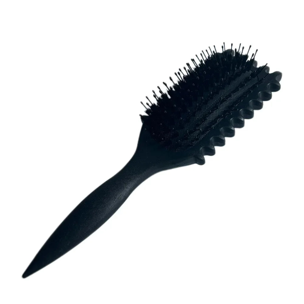 Women's Hair Comb Hollow Shaped Curly Hair Comb Multi Functional Scalp Massage And Anti-static Fluffy Hair Brush Hairstyle Tools