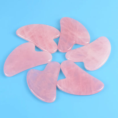 Natural Stone GuaSha Jade Facial Beauty Scraping Massage Tools Firm Skin Care Face Gua Sha SPA Physical Therapy Gue Che Roller