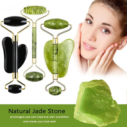 Guasha Natural Stone Face Massage