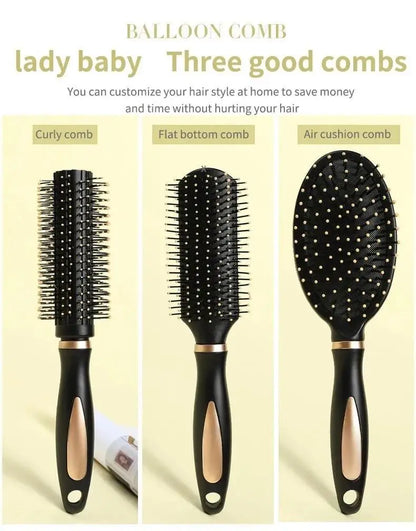 Air Bag Anti Static Comb Plastic Massage Anti Static Hair Brush Practical Care SPA Head Massager Household Curly Hair Hair Comb